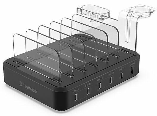 Produktbild FreeVoice Multipower Schnellladegerät 120W (2x USB-A, 2x USB-C) (120 W)