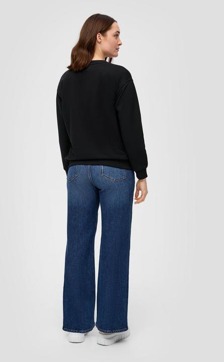 Produktbild s.Oliver Sweatshirt Sweatshirt mit Pailletten-Stickerei (34)