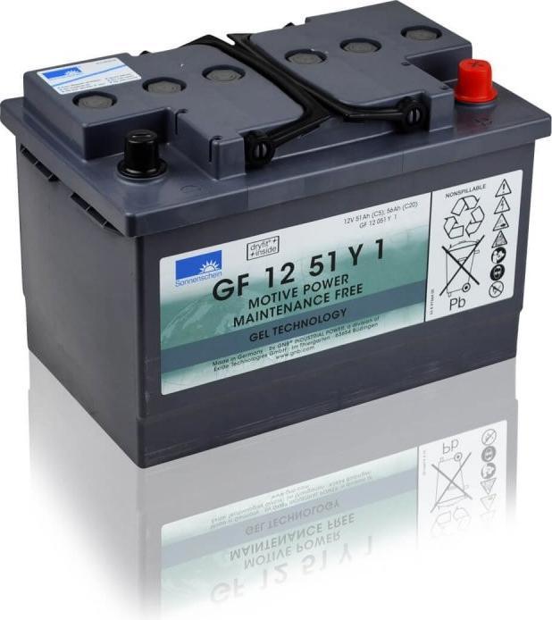 Immagine prodotto Sonnenschein GF 12 51 Y 1 batteria GEL (12 V, 56 Ah)
