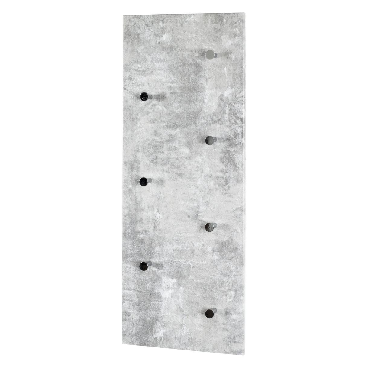 HAKU Appendiabiti da parete vintage, metallo - Dim. L 38 cm x A 50 cm x P 6 cm, Stile Industriale