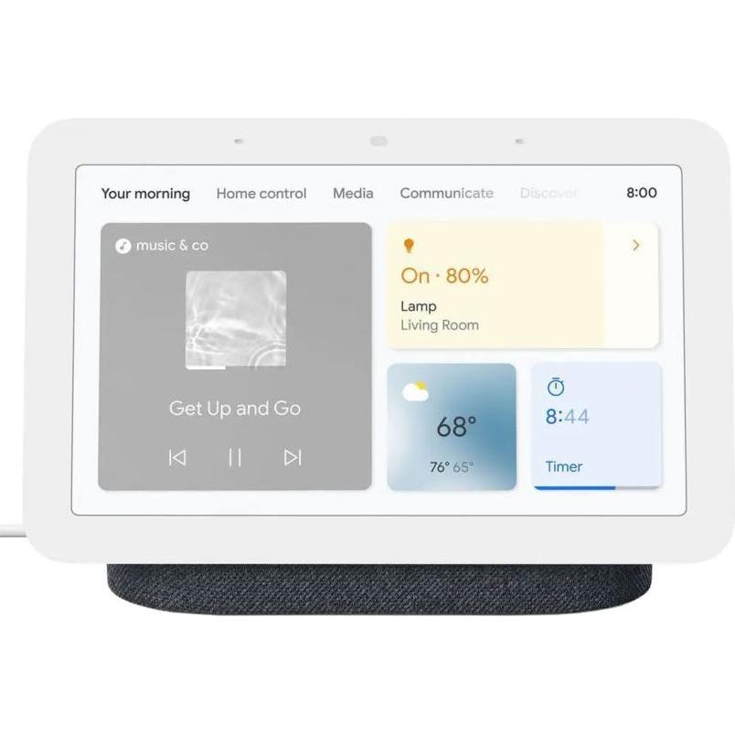 Thumbnail - Google Nest Hub (2 Gen.) (Google Assistant), Smart Speaker, Schwarz
