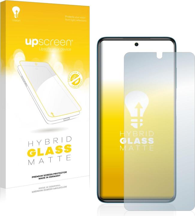 Actual product image upscreen Reflection Shield Glass Matte (1 Piece, Xiaomi Poco X3 Pro)