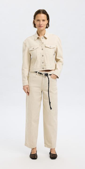 Produktbild Selected Mid Waist Barrel Fit Jeans (W28/L32)