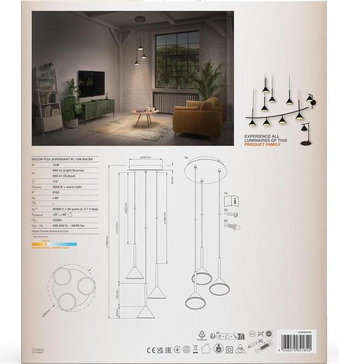 Produktbild Ledvance LED-Pendelleuchte