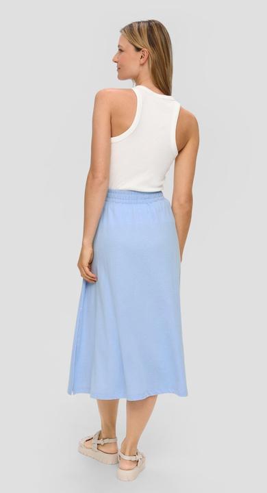 Produktbild S.Oliver Rock Midi-Rock in Melange-Optik aus Jersey im Relaxed Fit (46)