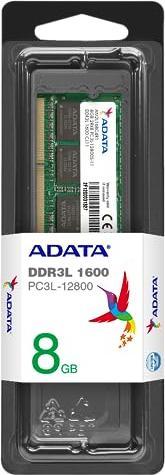 Actual product image Adata Premier Series (1 x 8GB, 1600 MHz, DDR3L-RAM, SO-DIMM)