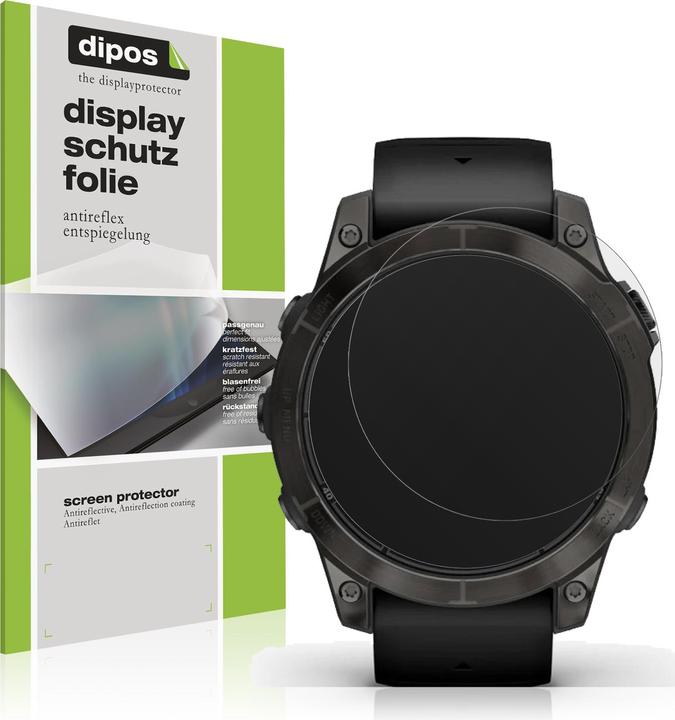 Actual product image Dipos Screen Protector Anti-Glare for Garmin Fenix 7 Pro 47mm