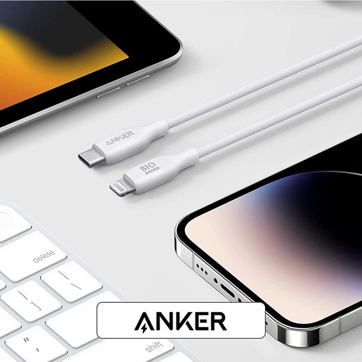 Produktbild Anker 541 Eco-friendly Bio-TPU, C-LTG, 3ft (0.91 m, USB 3.0)