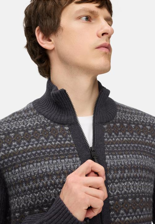 Produktbild Camel Active Strickjacke mit Stehkragen (L)