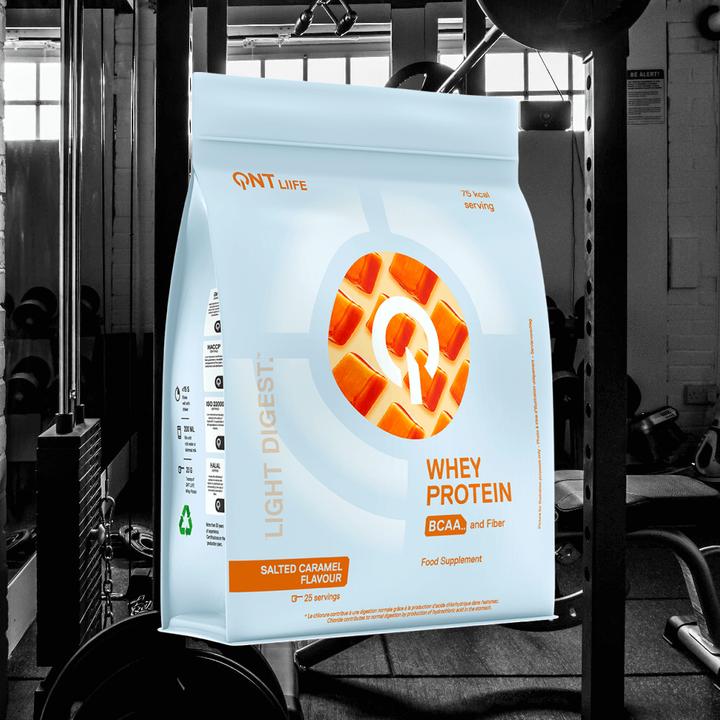 Actual product image QNT Light Digest Whey Protein (Salted Caramel, 1 pcs., 500 g)