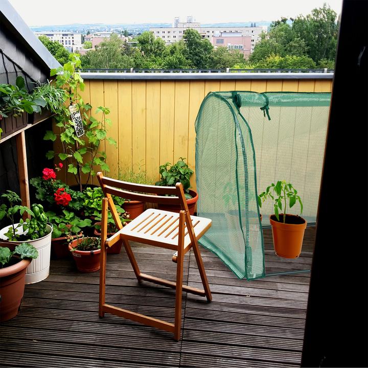 Actual product image Relaxdays Foliengewächshaus