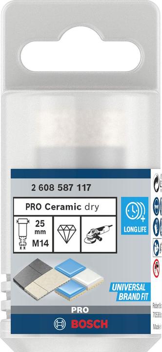Produktbild Bosch Professional Zubehör PRO Core Cutter dry, 25 x 35 x 22,23 mm (25 mm)