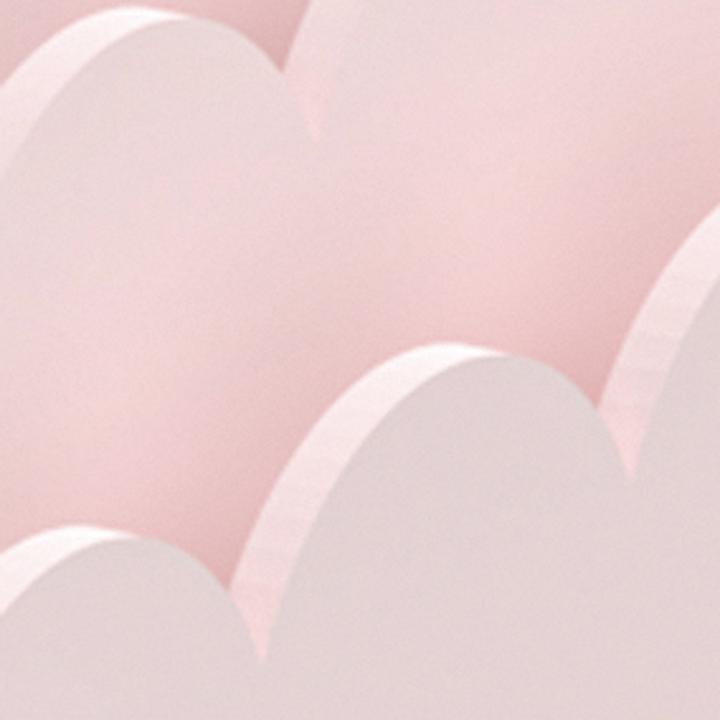 Produktbild En.Casa Kinderregal Vestnes 48x61x30 cm Cotton Candy/Weiss (61 x 29.50 x 48 cm)