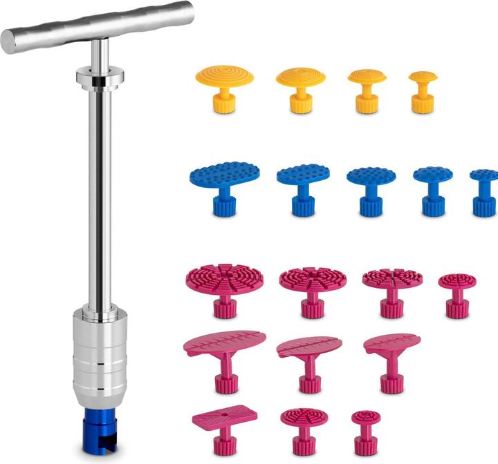 Produktbild MSW Zughammer Gleithammer Ausbeulwerkzeug Dellenlifter Prd Lackschonend Entbeulen