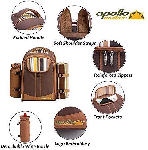 Actual product image Apollo Walker Picnic backpack for 2 persons