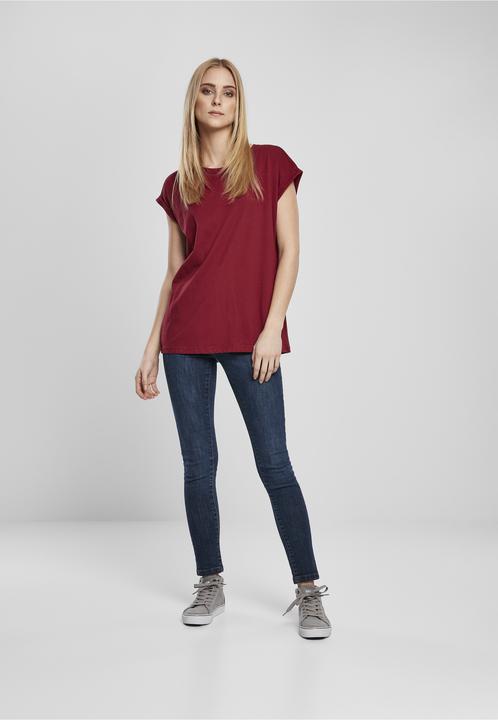 Produktbild Urban Classics Ladies Organic Extended Shoulder Tee (S)