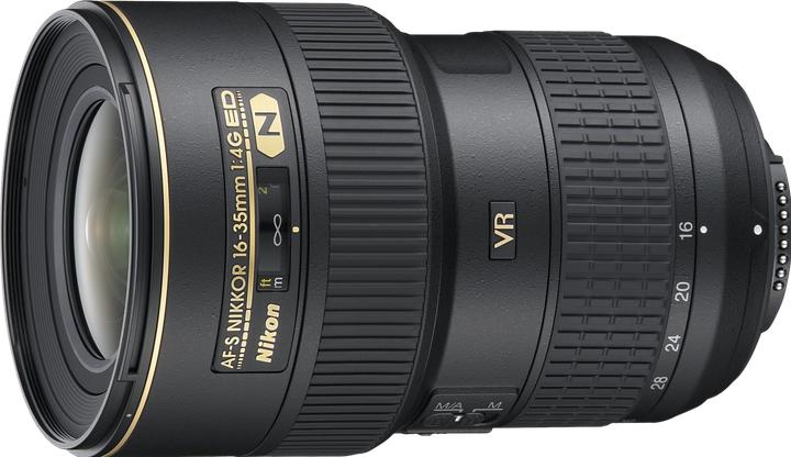 Nikon AF-S Nikkor 16-35mm f/4 G ED VR II (Nikon F, Plein format)