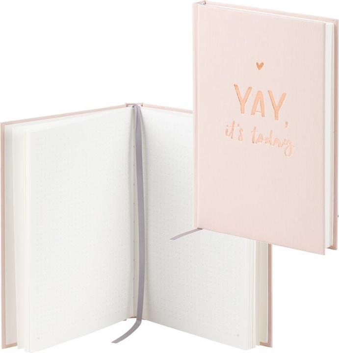 Actual product image Rössler Notebook A5 192 pages Pastel Powder (A5, Dotted, Hardcover)