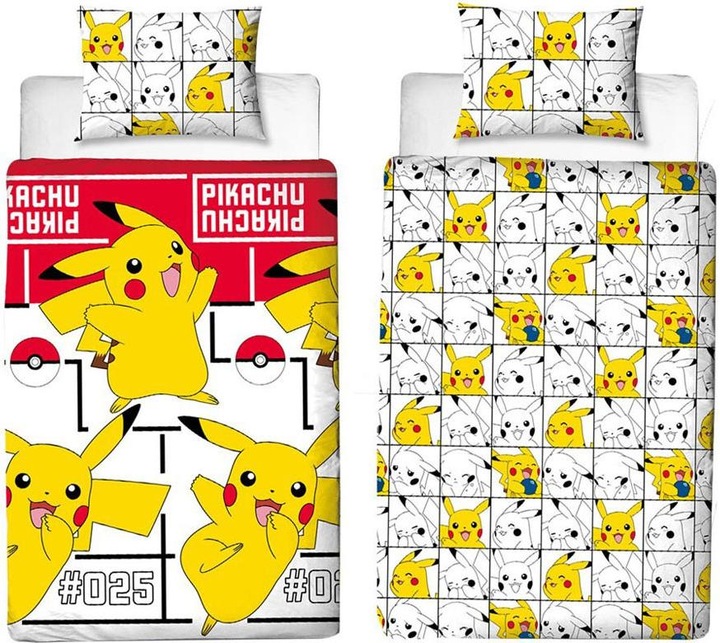Image du produit Pokemon Pikachu Icon Housse de couette, 140 x 200 cm