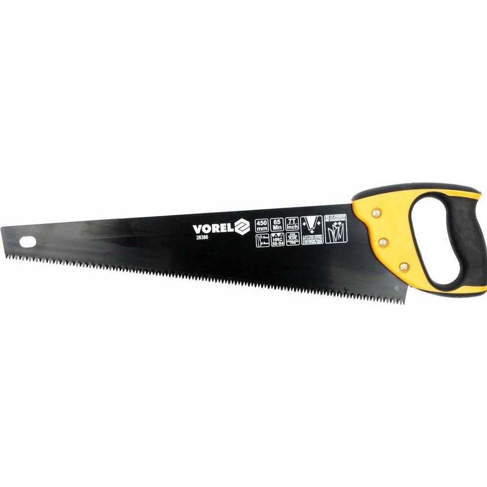 Vorel, Handsäge, Seite 450 mm Holzspäne 28386