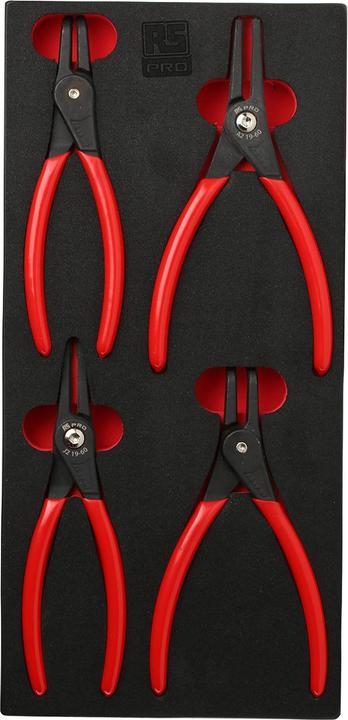 Image du produit RS PRO 4pc Circlip Pliers Set (388 mm)