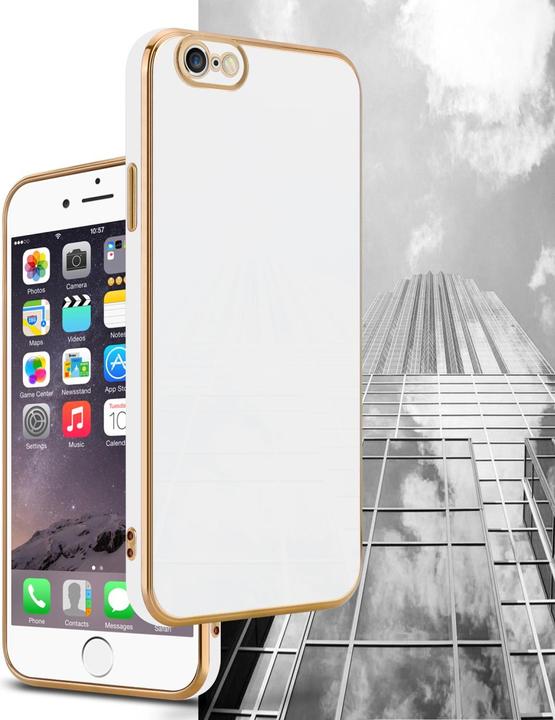 Image du produit Cadorabo Étui pour Apple iPhone 6 / 6S en TPU avec protection pour appareil photo LM130 Style (Apple iPhone 6)