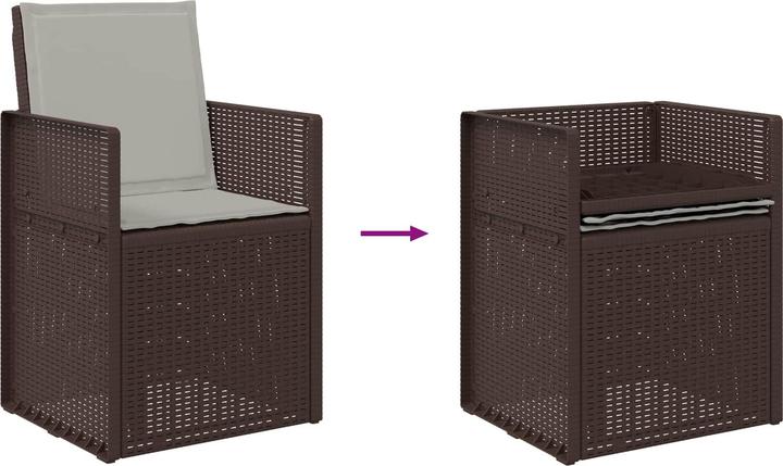 Produktbild vidaXL Modernes Esszimmer-Set