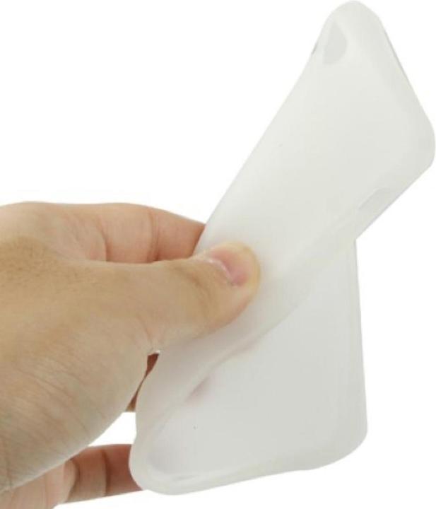 Actual product image König Design Protective cover silicone cover for mobile iPhone 5 & 5s white (Apple iPhone 5)