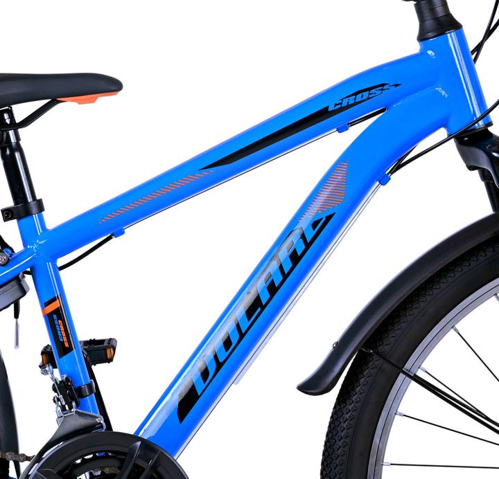Produktbild Volare Cross Kinderfiets - Jongens - 24 inch - Blauw - 18 versnellingen (24")