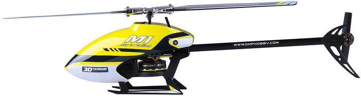 Actual product image OMPHobby OMP Heli M1 V1 2025 Helikopter gelb # OSHM0054