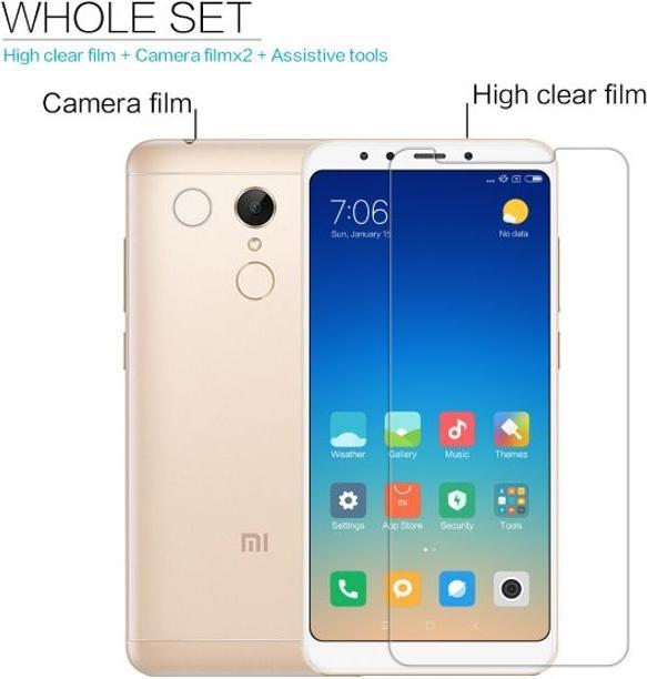 Actual product image Nillkin Super Clear Series Protective Film (1 Piece, Xiaomi Redmi 5)