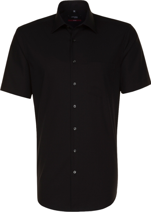 Produktbild Seidensticker Hemd 1/2 Regular Kent Bügelfrei black (XL)