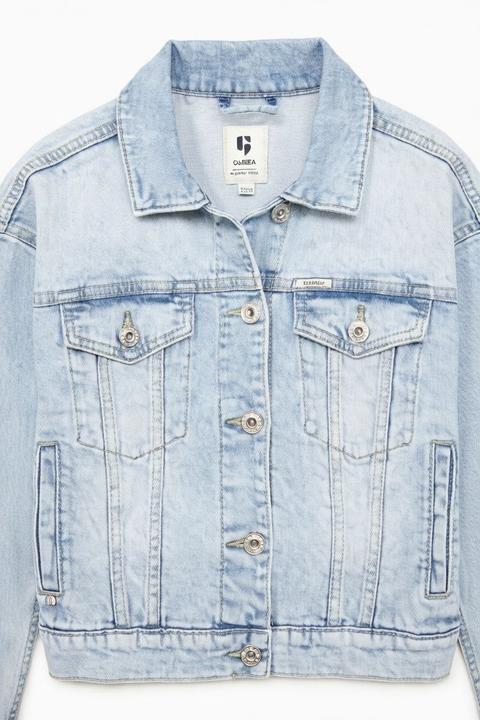 Actual product image Garcia Jeansjacke light used (176)