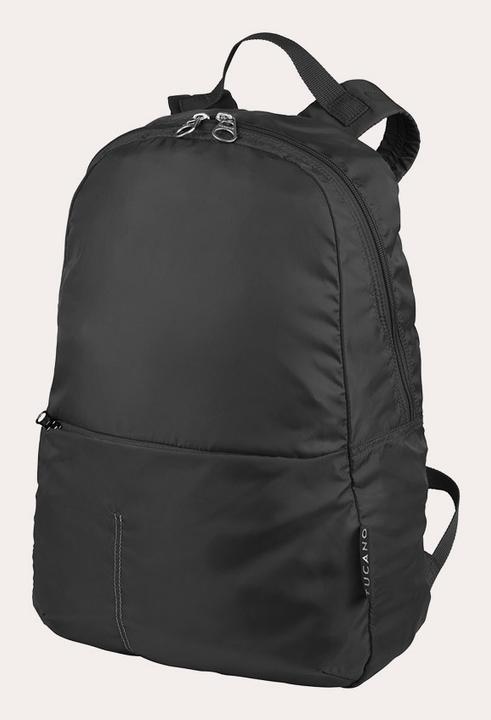 Actual product image Tucano Compatto Eco XL -kokoontaitettava reppu, musta