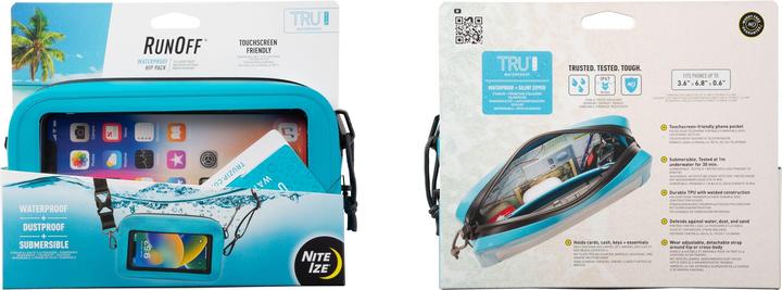 Actual product image Nite Ize RunOff™ Waterproof Hip Pack Blue