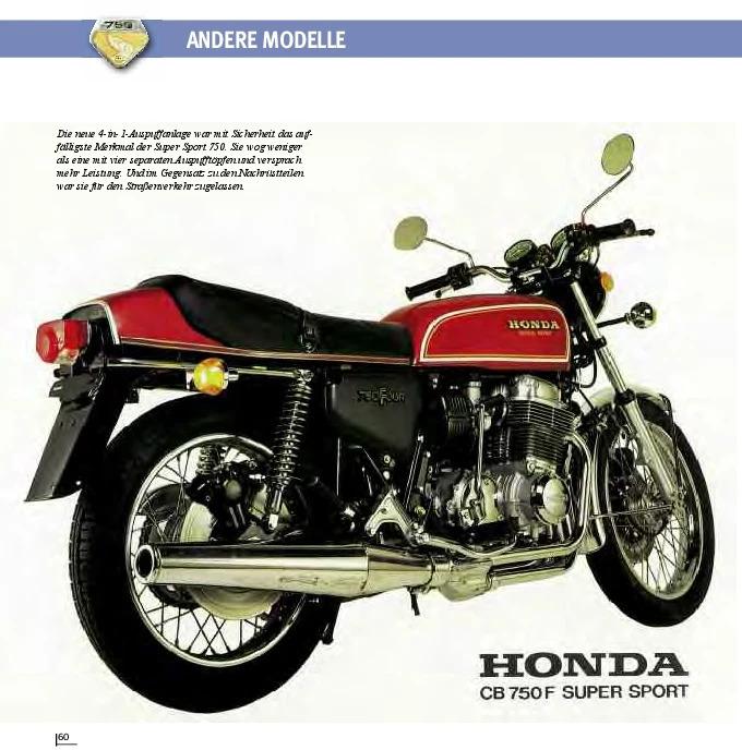 Produktbild Honda CB 750 Four (Deutsch, Giorgio Sarti, 2014)