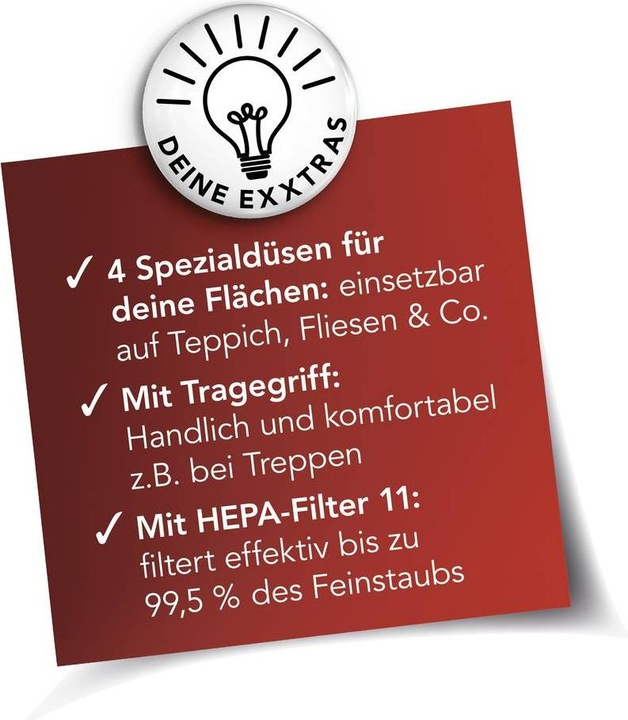 Produktbild Maxxmee Zyklon Staubsauger Kompakt