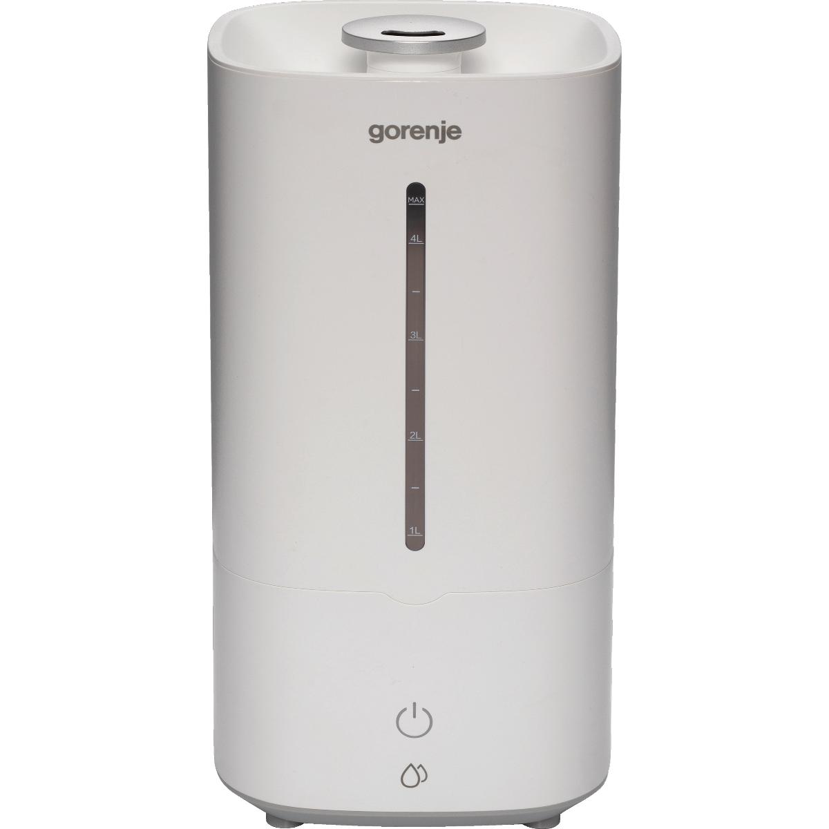 Gorenje Luftbefeuchter H45W 23 W, Vanduo Tankinhalt 4,5 L, Geeignet für Räume ab 20 m², Ultraschalltechnolog (20 m²) (H45W)