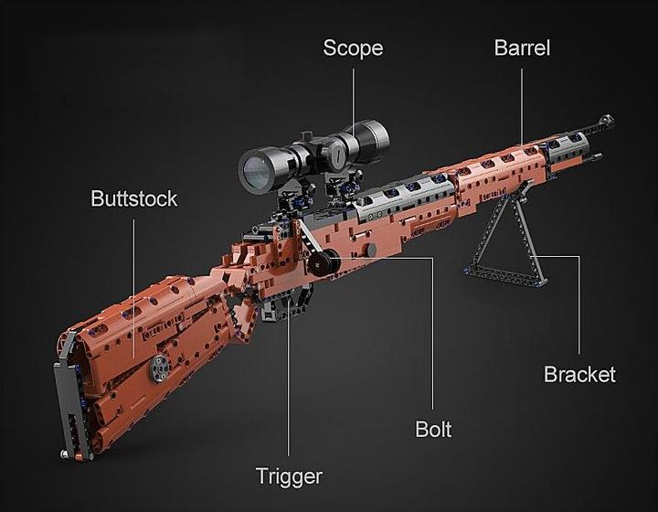 Immagine prodotto Braun CaDA Karabiner 98K Bricks