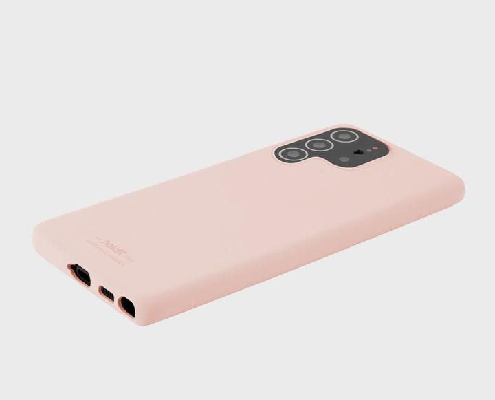 Immagine prodotto Holdit Copertura posteriore in silicone Galaxy S22 ultra rosa (Samsung Galaxy S22 Ultra)