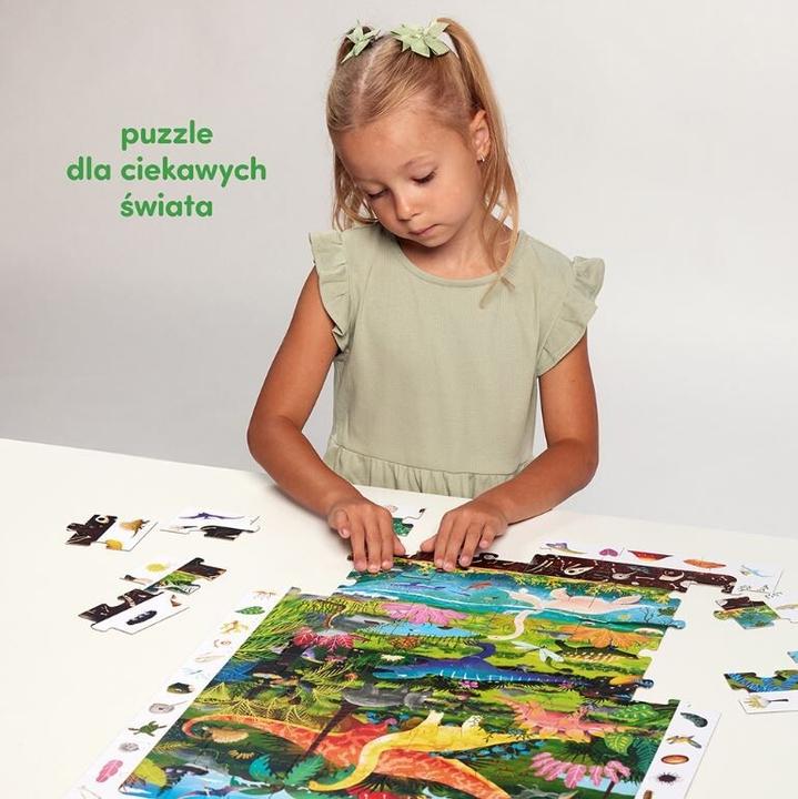 Actual product image Czuczu Observation puzzle - Dinosaurs