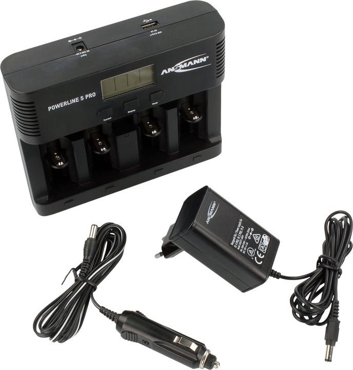 Actual product image Ansmann Powerline 5 Pro (1 pcs., Chargers without battery)