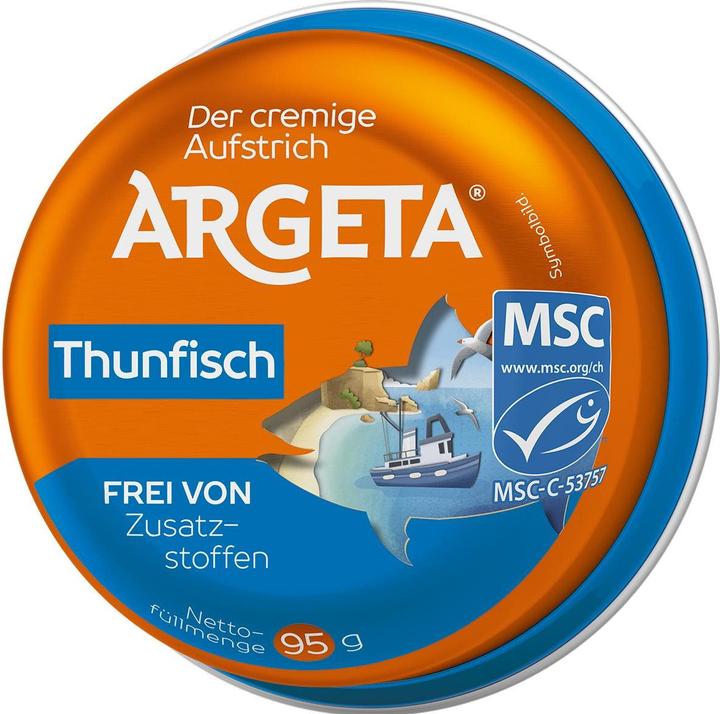 Immagine prodotto Argeta Porzioni Tonno MSC 95 g (95 g)