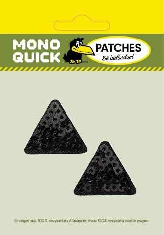 Image du produit Mono Quick Dreiecke Pailletten (2 pcs, 2.10 x 1.80 cm)