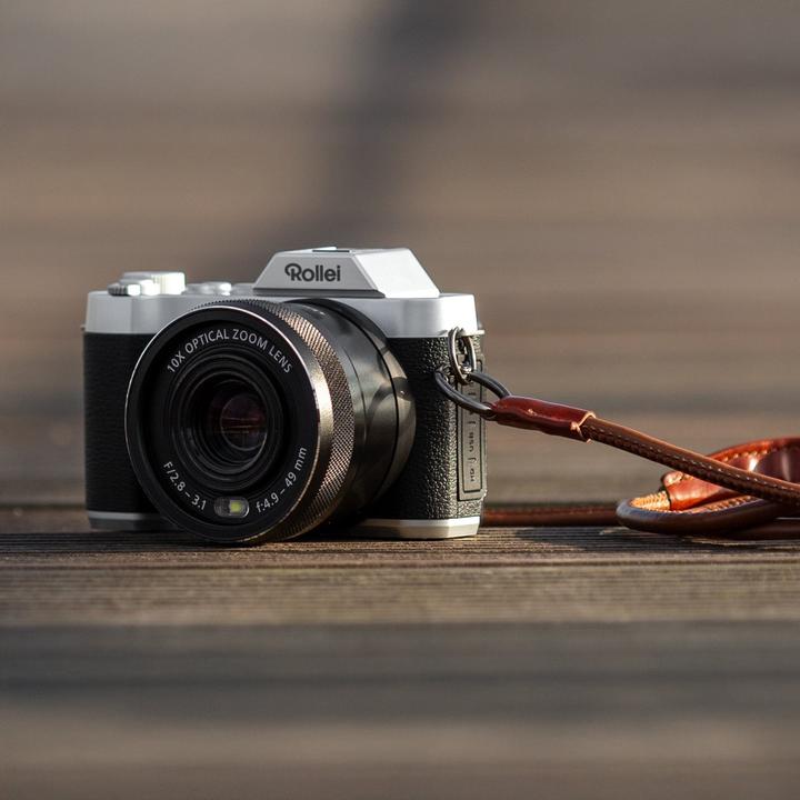 Produktbild Rollei Powerflex 10x Retro I 64 MP Digitalkamera mit 4K (4.9 - 49 mm, 64 Mpx, 1/2.8")