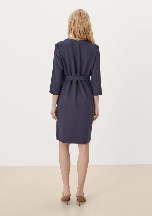 Produktbild s.Oliver Kleid Elegantes Stretchkleid mit Gürtel (40)