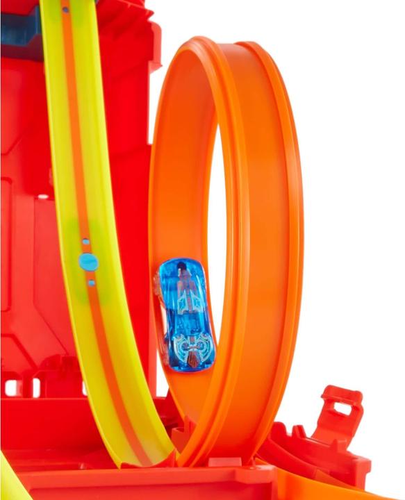 Actual product image Hot Wheels Track Builder Unlimited Canister Stunt Box