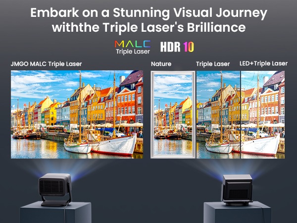 Actual product image JMGO N1S Ultimate (UHD, 3300 lm, 1.2:1)