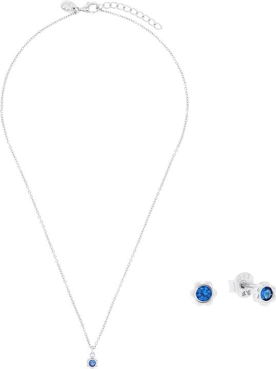 Prinzessin Lillifee Multisets für Mädchen, 925 Sterling Silber, Zirkonia synth. | Geburtsstein (Silber 925)