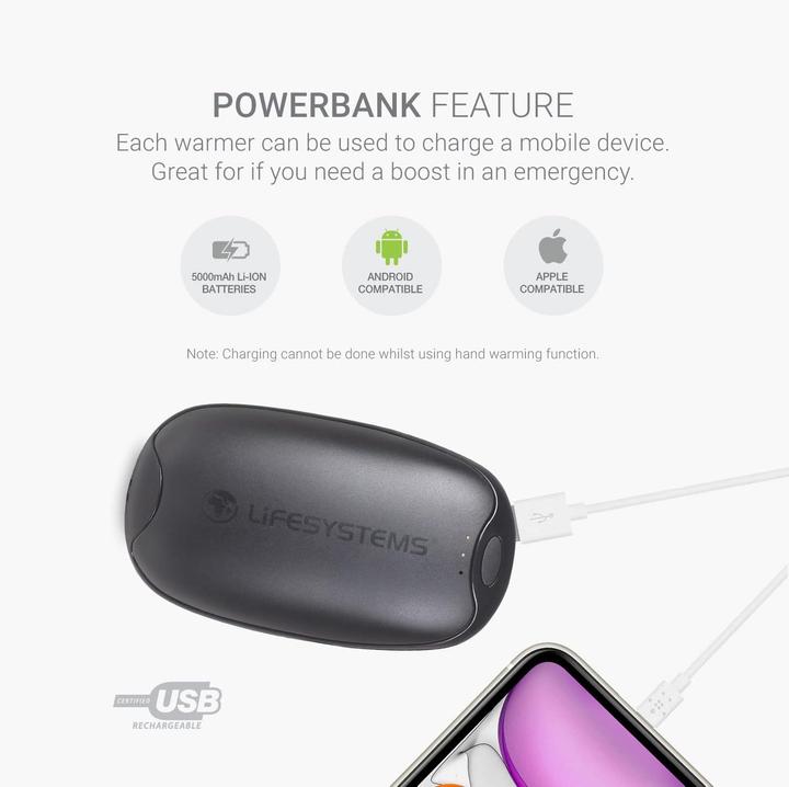 Produktbild Lifesystems Rechargeable Dual Palm Handwarmer